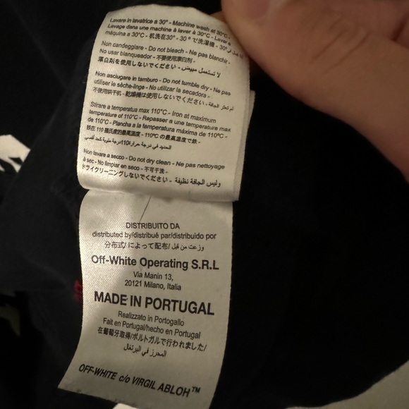 Off-White Virgil Abloh Cut Off Series Hoodie - Picture 9 of 11